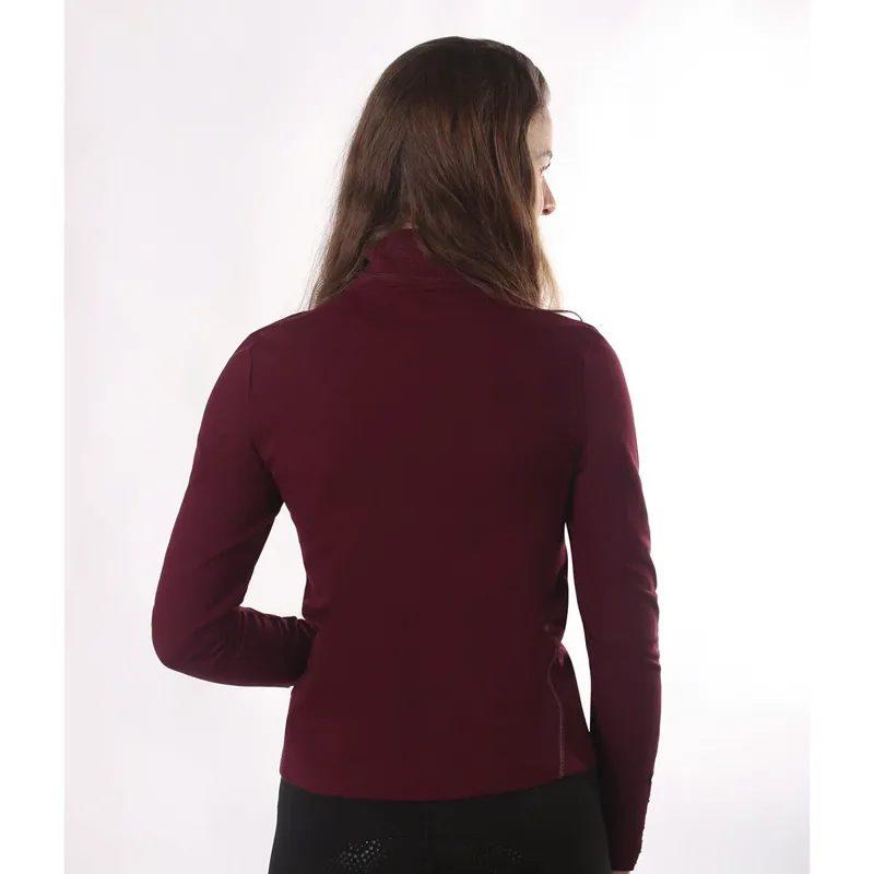 QHP Instant Heating Shirt Loua - Porto Red-1